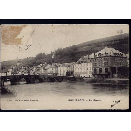 Belgique - Bouillon - Le pont - Etat moyen