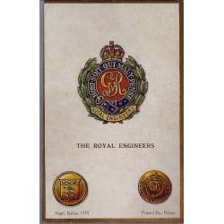 Insigne de régiment - The Royal Engineers Carte n'ayant pas voyagé