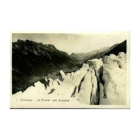 74 - CHAMONIX - LE GLACIER DES BOSSONS