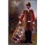 Bass Drummer du Sherwood Foresters - Notts and Derby Regt. Carte n'ayant pas v