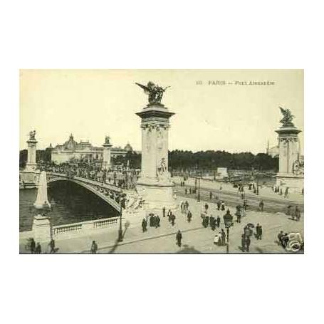 75 - PARIS - LE PONT ALEXANDRE