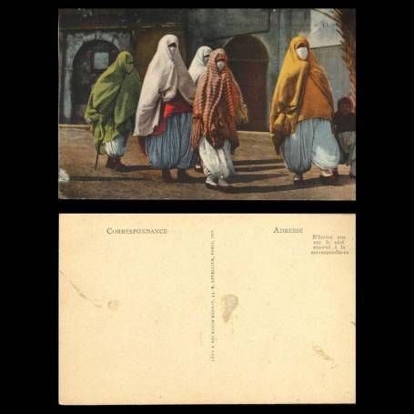 Maroc - Scènes et types - Femmes mauresques en promenade