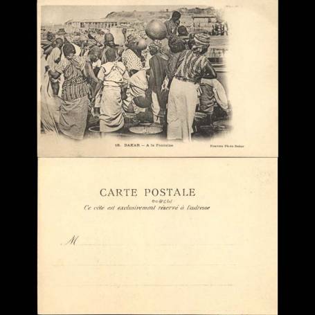 Sénégal - Dakar - Femmes à la Fontaine - Edition Fortier