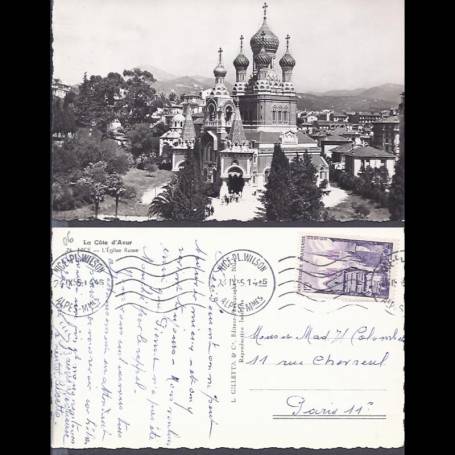 06 - Nice - L'eglise russe - CPSM