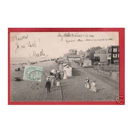 80 - CAYEUX SUR MER - LA PLAGE - ANIMEE