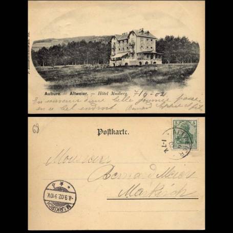 68 - Aubure - Hotel Musberg - 1902