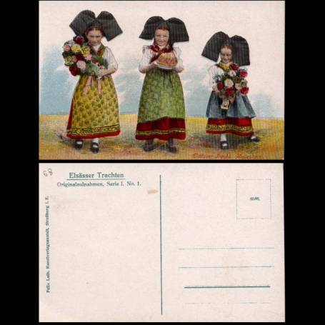 68 - Costumes Alsaciens - Mietesheim 