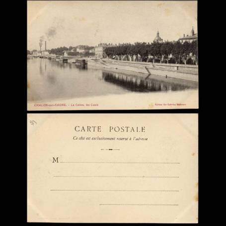 71 - Chalons sur Saone - La Saone les Quais