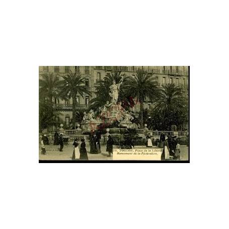 83 - TOULON - PLACE DE LA LIBERTE - MONUMENT DE LA FEDE