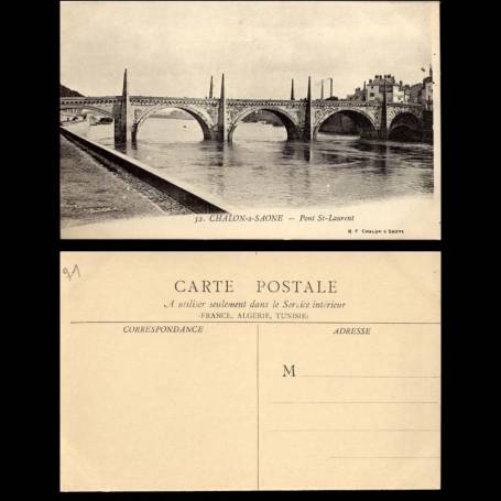 71 - Chalons sur Saone - Pont Saint-Laurent