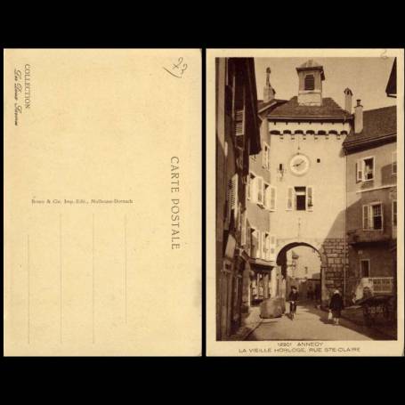 73 - Annecy - Vieille Horloge - Rue Sainte Claire