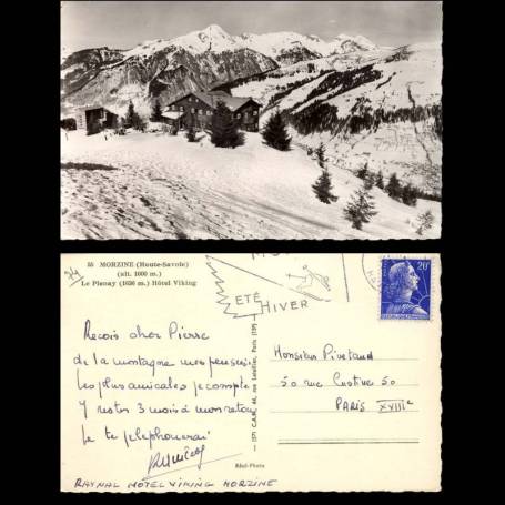 74 - Morzine - Le Plenay - Hotel Viking - CPSM