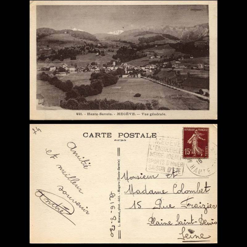 74 - Megeve - Vue generale