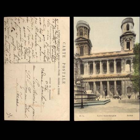 75 - Paris - Eglise Saint Sulpice - Couleur