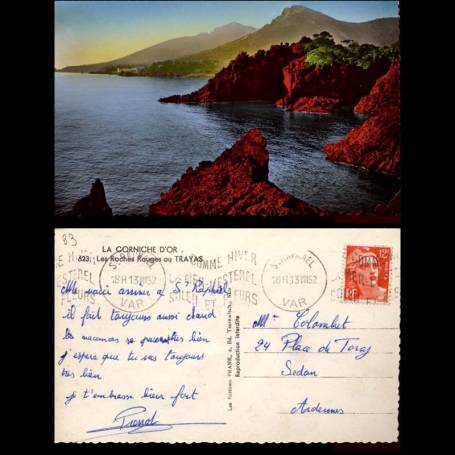 83 - La corniche d'Or - Les roches rouges au Trayas