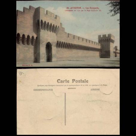 84 - Avignon - Les remparts