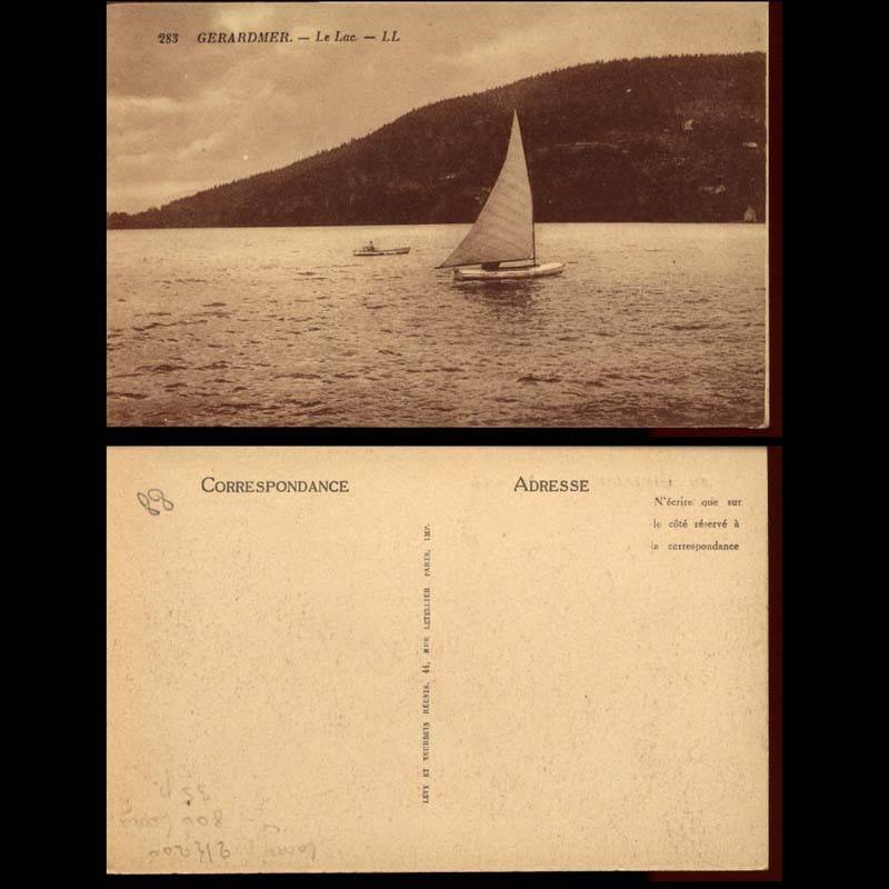 88 - Gerardmer - Le Lac - Voilier