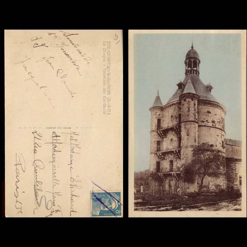 91 - Ste Genevieve des Bois - Le Donjon - Tourelles des Guetteurs