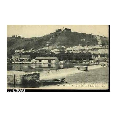 89 - Sens - Barrage et chapelle de Saint-Bon