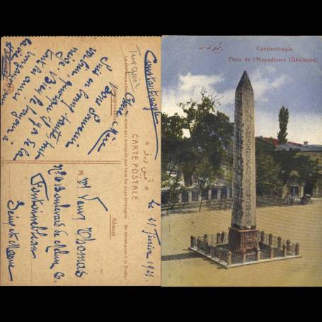 Turquie - Constantinople - Place de l'hippodrome