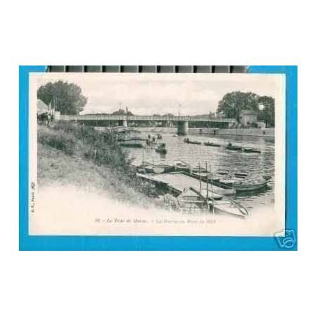 94 -LA TOUR DE MARNE -LA MARNE AU PONT DE BRY - BATEAUX