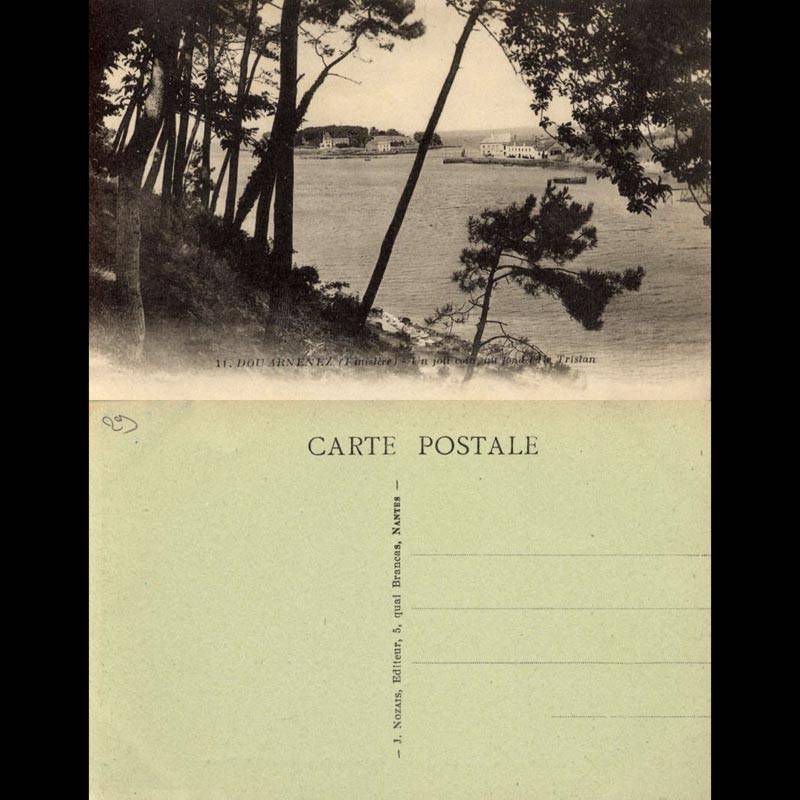 29 - Douarnenez - Vue sur l'Ile Tristan