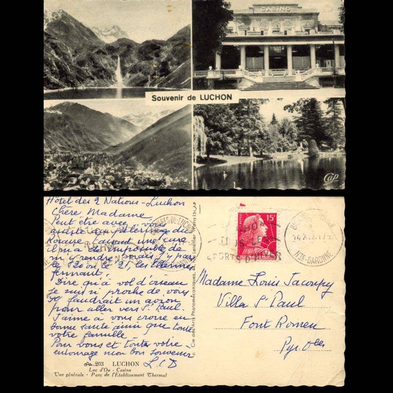 31 - Souvenir de Luchon - Carte multivue