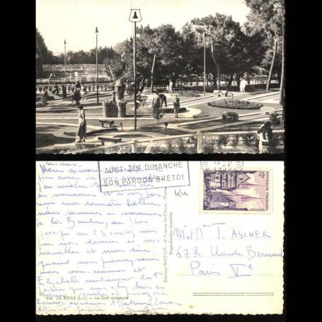 44 - La Baule - Le golf miniature - CPSM