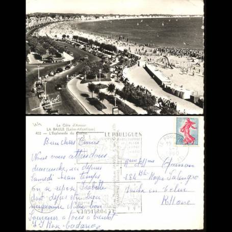 44 - La Baule - L'esplanade du Casino - CPSM