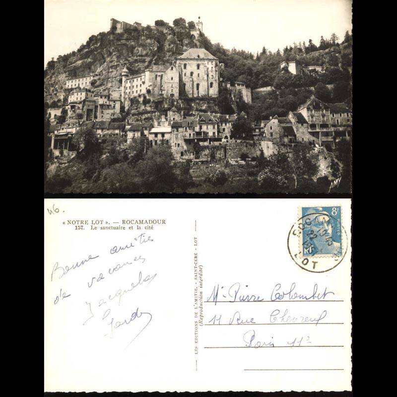 46 - Rocamadour - Le sanctuaire et la cité - 1951