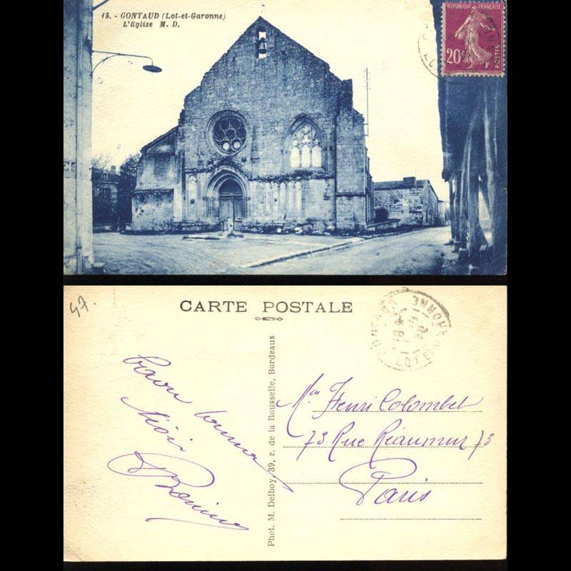 47 - Gontaud - L'Eglise