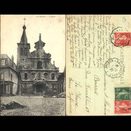 59 - Le Cateau - L'eglise