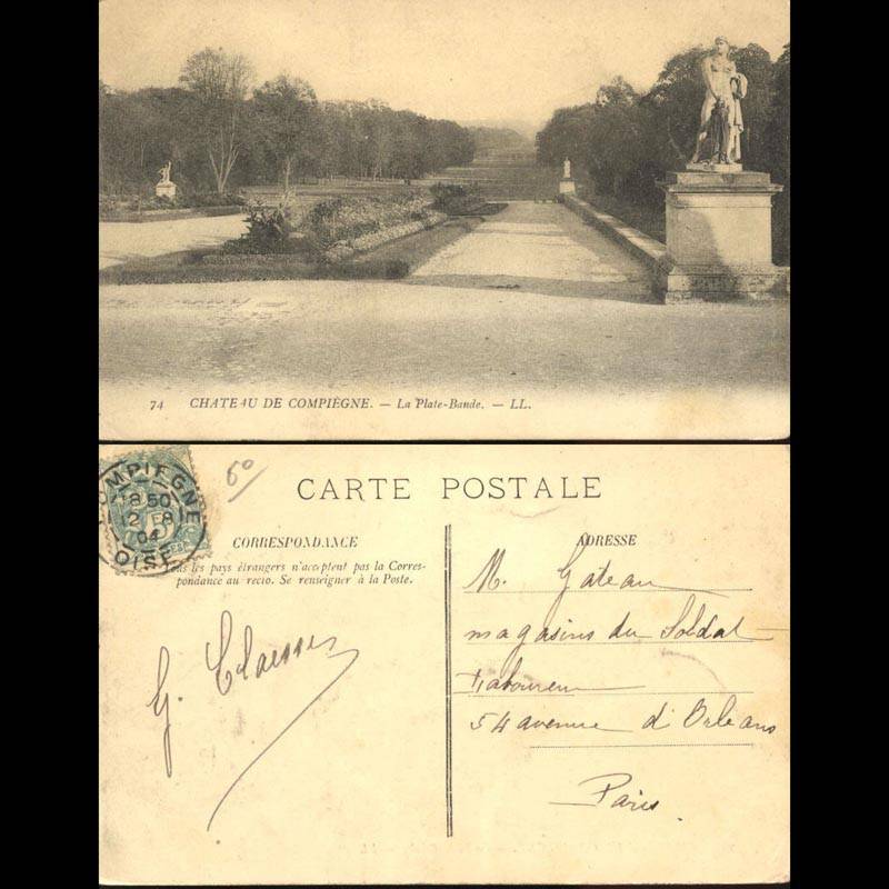 60 - Chateau de Compiegne - La plate bande