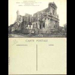 62 - Arras - La cathédrale au 14 janvier 1916