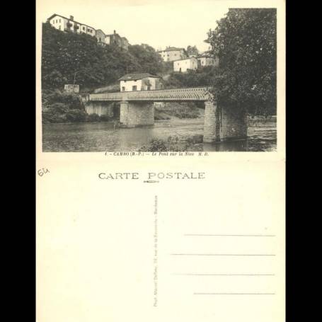 64 - Cambo - Le pont sur la Nive