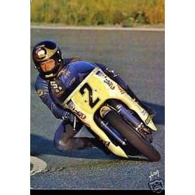 Barry Shenne sur Suzuki 750 - CPSM