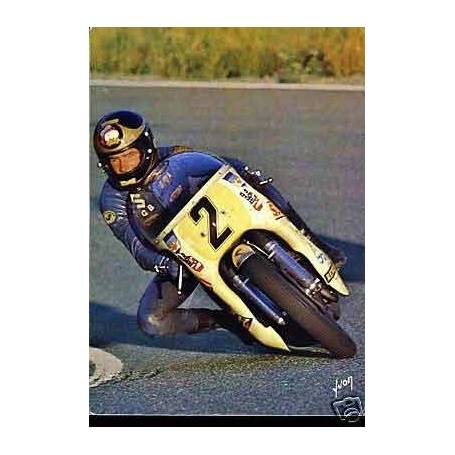 Barry Shenne sur Suzuki 750 - CPSM