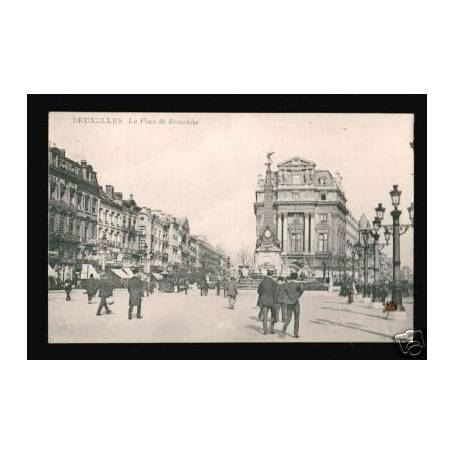 BELGIQUE - BRUXELLES - LA PLACE DE BROECKERE