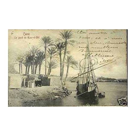 Egypte - Le Caire - Le pont de Kasr-el-Nil