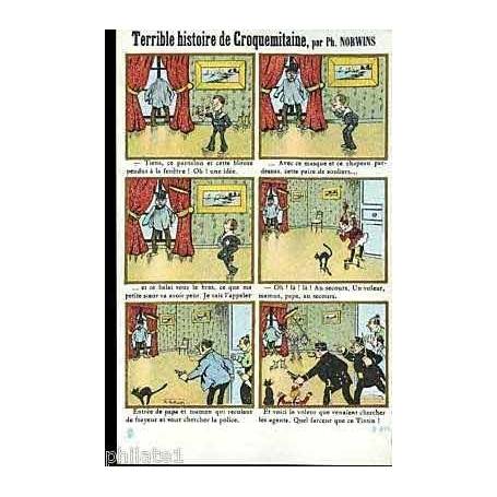 Carte-bande-dessinee - Le croquemitaine par Norwins