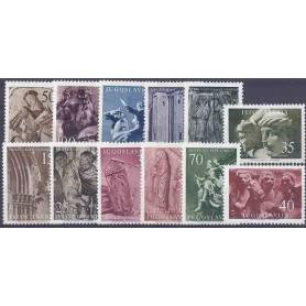 Timbre collection Yougoslavie N° Yvert et Tellier 680/691 Neuf avec charnière