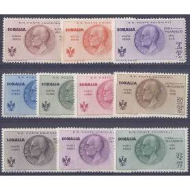 Timbre collection Somalie Italienne N° Yvert et Tellier PA 7/16 Neuf avec charnière