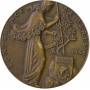 Médaille en bronze Conférence de Paris en 1946 par Muller