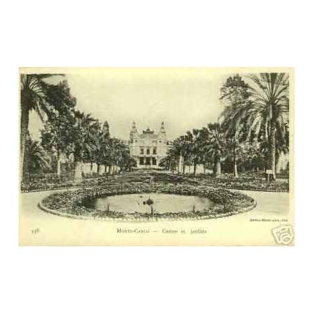 MONTE-CARLO - CASINO ET JARDINS