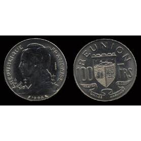 Piéce Colonie Française : Réunion - 100 Francs 1964 Essai