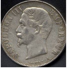 Piéce France : Napoléon III - 5 Francs 1854 Paris