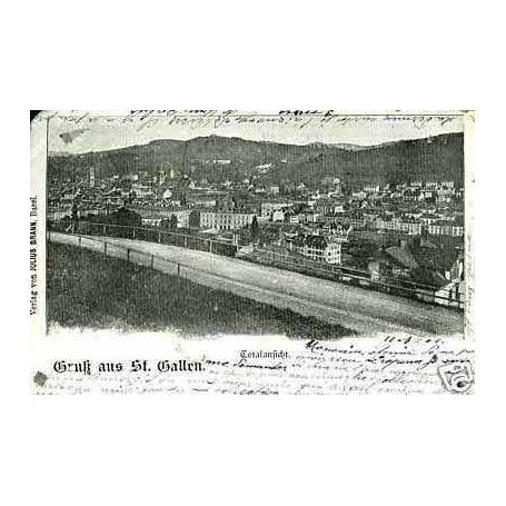 Suisse - Gruss aus St. Gallen - Totalansicht