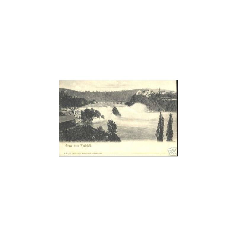 SUISSE - GRUSS VOM RHEINFALL