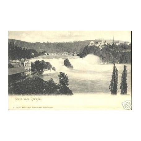 SUISSE - GRUSS VOM RHEINFALL