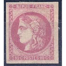 Timbre France N° 49 neuf avec charnière